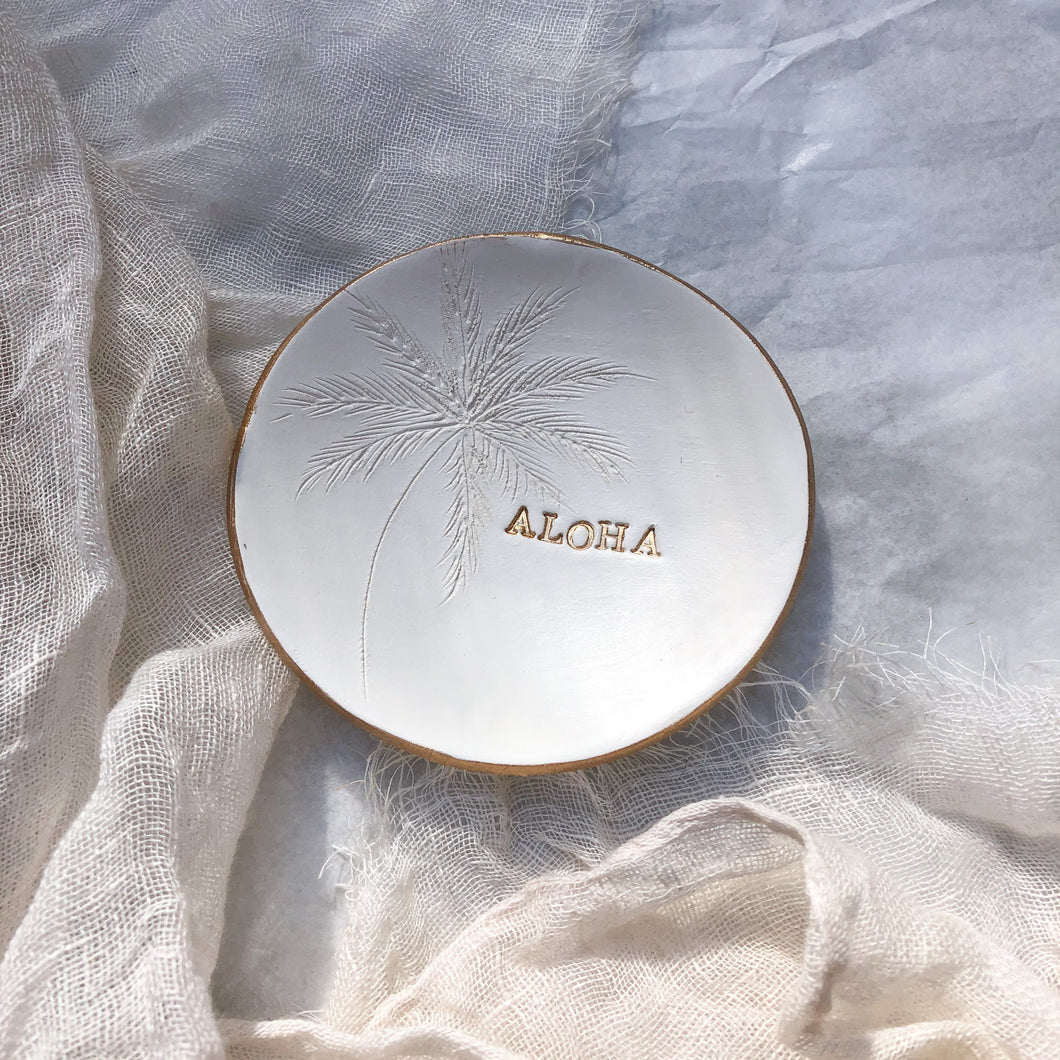 Schmuckschale Aloha palm